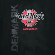 Load image into Gallery viewer, HARD ROCK CAFE &quot;Copenhagen Denmark&quot; Souvenir Logo Spellout Graphic T-Shirt
