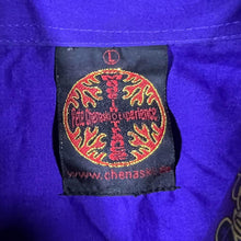 Load image into Gallery viewer, Pete Chenaski Experience Goth Y2K Dragon Purple Long Sleeve Shirt
