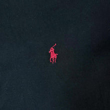 Load image into Gallery viewer, Vintage RALPH LAUREN "Blaire" Black Cotton Short Sleeve Button-Up Shirt

