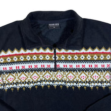 Load image into Gallery viewer, TENDEGREES Outdoor Wear Fairisle Patterned 1/4 Zip Fleece Sweatshirt
