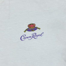 Load image into Gallery viewer, Vintage Hanes CROWN ROYALE Mini Logo Spellout Graphic White Short Sleeve T-Shirt
