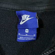 Load image into Gallery viewer, NIKE Classic Embroidered Mini Logo Black Zip Hoodie
