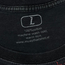 Load image into Gallery viewer, MUAY THAI BOXING Barbed Wire Fist MMA Spellout Graphic T-Shirt
