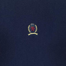 Load image into Gallery viewer, Vintage TOMMY HILFIGER Classic Embroidered Mini Crest Logo Navy Blue T-Shirt
