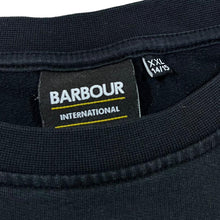 Load image into Gallery viewer, BARBOUR INTERNATIONAL Classic Logo Spellout Graphic Crewneck Sweatshirt
