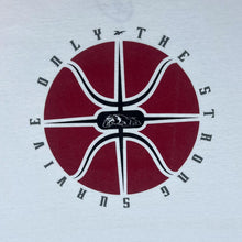 Load image into Gallery viewer, Early 00&#39;s Reebok NBA ALLEN IVERSON Basketball Logo Spellout Graphic White T-Shirt

