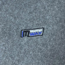 Load image into Gallery viewer, Vintage TCM &quot;Mountain Way&quot; Embroidered Mini Logo Grey 1/4 Zip Fleece Sweatshirt
