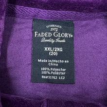 Load image into Gallery viewer, FADED GLORY Y2K Classic Basic Essential Velvet Velour Zip Tracksuit Top
