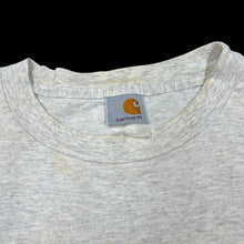 Load image into Gallery viewer, Early 00’s CARHARTT Mini Patch Logo Long Sleeve Cotton Pocket T-Shirt
