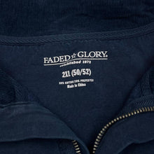 Load image into Gallery viewer, FADED GLORY Corduroy Cord Line Collar 1/4 Zip Pullover Sweatshirt
