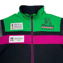 Load image into Gallery viewer, DAYTONA MOTORSPORT (2013) “Kart Force” Colour Block Motorsports Zip Sweatshirt

