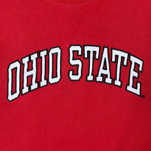 Load image into Gallery viewer, Vintage Steve &amp; Barry&#39;s OHIO STATE Buckeyes Embroidered Spellout Red Sweatshirt
