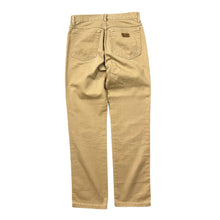 Load image into Gallery viewer, Early 00&#39;s WRANGLER &quot;Texas&quot; Classic Straight Leg Regular Fit Brown Beige Jeans
