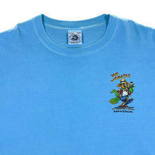 Load image into Gallery viewer, Vintage ANTIGUA "No Worries" Parrot Cartoon Souvenir Spellout Graphic T-Shirt
