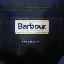 Load image into Gallery viewer, Barbour &quot;Tailored Fit&quot; Tartan Plaid Check Long Sleeve Button-Up Cotton Shirt
