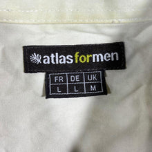 Load image into Gallery viewer, Atlas For Men Cowboy Western Embroidered Native Panel Cream Long Sleeve Cotton Shirt
