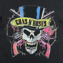 Load image into Gallery viewer, GUNS N ROSES Classic Graphic Logo Spellout Hard Rock Glam Metal Band  T-Shirt
