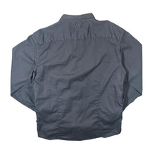 Load image into Gallery viewer, Napapijri Geographic Classic Dark Grey Long Sleeve Cotton Shirt
