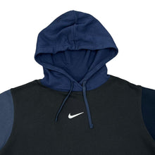 Load image into Gallery viewer, NIKE Classic Mini Swoosh Centre Logo Colour Block Pullover Hoodie
