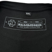 Load image into Gallery viewer, RAMMSTEIN Graphic Logo Spellout Industrial Heavy Metal Music Band T-Shirt
