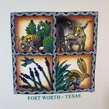 Load image into Gallery viewer, Vintage 90's Delta Fort Worth, Texas USA Souvenir Graphic White Cotton T-Shirt
