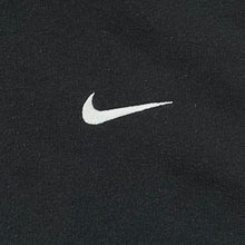 Load image into Gallery viewer, NIKE Classic Basic Embroidered Mini Swoosh Black Pullover Hoodie
