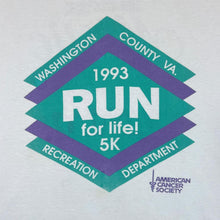 Load image into Gallery viewer, Vintage WASHINGTON COUNTY 5K RUN (1993) Souvenir Graphic Single Stitch T-Shirt
