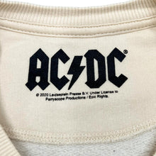 Load image into Gallery viewer, Bravado AC/DC &quot;High Voltage&quot; Leopard Print Logo Spellout Graphic Hard Rock Band Crewneck Sweatshirt
