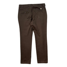 Load image into Gallery viewer, DICKIES &quot;Slim Fit&quot; Classic Brown Worker Skater Chinos Pants Trousers Bottoms
