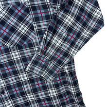 Load image into Gallery viewer, Vintage Cotton Country Club Plaid Check Cotton Long Sleeve Flannel Shirt

