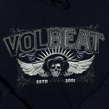 Load image into Gallery viewer, Volbeat "Estd 2001" Hard Rock Music Band Graphic Black Pullover Hoodie
