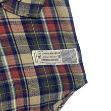 Load image into Gallery viewer, Vintage Timberland Weathergear Plaid Check Long Sleeve Flannel Cotton Shirt
