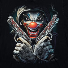 Load image into Gallery viewer, ROCK CHANG Gothic Horror Hooded Killer Clown Graphic T-Shirt
