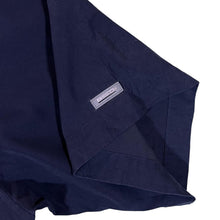 Load image into Gallery viewer, Early 00&#39;s BSD Surfer Y2K Patterned Navy Blue Nylon Polyester Short Sleeve Shirt
