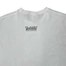 Load image into Gallery viewer, Vintage PLANET HOLLYWOOD &quot;Orlando&quot; Film Reel Souvenir Spellout Graphic T-Shirt
