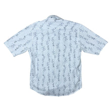 Load image into Gallery viewer, Vintage Kilimanjaro Paisley Filigree Patterned Cowboy Western Popper Short Sleeve Shirt
