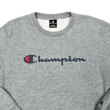 Load image into Gallery viewer, CHAMPION Classic Big Logo Spellout Graphic Crewneck Sweatshirt
