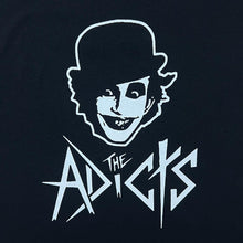 Load image into Gallery viewer, The Adicts Logo Graphic Punk Rock New Wave Music Band Black T-Shirt
