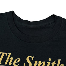 Load image into Gallery viewer, THE SMITHS &quot;Shoplifters Of The World Unite&quot; Elvis Presley Graphic Indie Pop Rock Band T-Shirt

