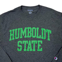 Load image into Gallery viewer, Champion HUMBOLDT STATE LUMBERJACKS College Spellout Graphic Long Sleeve T-Shirt

