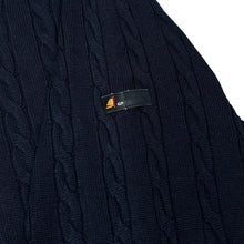 Load image into Gallery viewer, Vintage GREEN COAST Yatching Outfit Made In Italy Cable Knit 1/4 Zip Pullover Sweater Jumper

