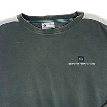 Load image into Gallery viewer, Vintage 90&#39;s SERGIO TACCHINI Embroidered Mini Logo Colour Block Crewneck Sweatshirt
