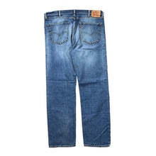 Load image into Gallery viewer, LEVI&#39;S 505 Classic Straight Leg Regular Fit Blue Denim Jeans
