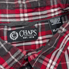 Load image into Gallery viewer, Chaps Classic Plaid Check Long Sleeve Button-Up Cotton Shirt
