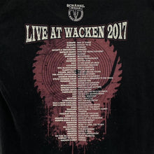 Load image into Gallery viewer, Wacken Records “Live At Wacken 2017” Festival Heavy Metal Punk Hard Rock Band T-Shirt
