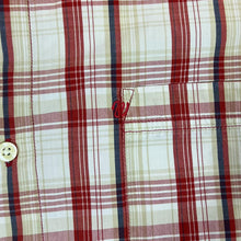 Load image into Gallery viewer, Vintage WRANGLER Red Multi Plaid Check Short Sleeve Cotton Shirt
