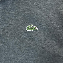 Load image into Gallery viewer, Early 00&#39;s LACOSTE Classic Embroidered Mini Croc Logo Grey Short Sleeve Polo Shirt
