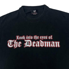 Load image into Gallery viewer, Early 00’s WWE (2004) THE UNDERTAKER “The Deadman” Wrestling Spellout Graphic T-Shirt
