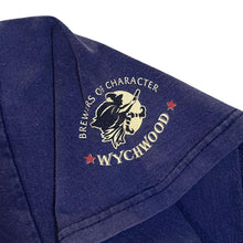 Load image into Gallery viewer, WYCHWOOD BREWERY &quot;Lagerboy?&quot; Hobgoblin Beer Graphic Navy Blue T-Shirt
