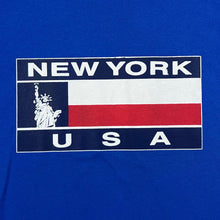 Load image into Gallery viewer, NEW YORK USA Statue Of Liberty Souvenir Spellout Graphic T-Shirt
